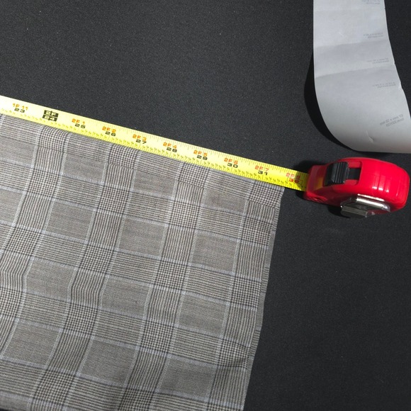 Banana Republic Dress Pants Mens 33x32 Gray Tan Plaid Slim Fit Business Casual - Picture 5 of 13